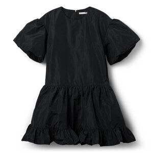 Sandy Liang NEW NWT Black Rome Dress - L